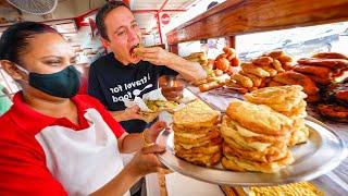 Indian Food YOU WON’T Find in India!! EXTREME DOUBLES + Curry Roti in Trinidad & Tobago!!