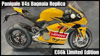 Limited Edition Panigale V4S Bagnaia World Champion Replica.. Giallo Livery