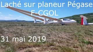 1er lâché sur planeur Pégase