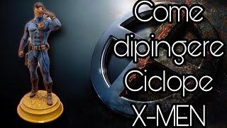 Come dipingere stampa 3D Ciclope - X-MEN [Tutorial]