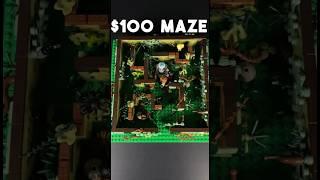 $1 vs $100 LEGO Harry Potter Triwizard Tournament Third Task Maze MOCs! Goblet Of Fire