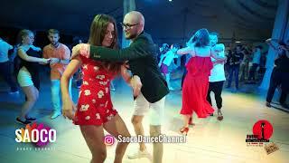 Marco Ivanyk and Anastasiya Morozova Salsa Dancing in Malibu at The Third Front 2018, Sun 05.08.2018