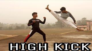 Jumping Spinning Kick Kaise Kare | Flf Martialarts Academy | Kick |