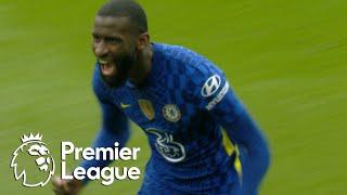 Antonio Rudiger screamer puts Chelsea ahead of Brentford | Premier League | NBC Sports