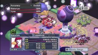 Disgaea 4 - Ep. 5-2 Stage Exp Grinding Method Fast Lvl 80-400