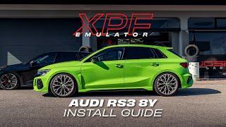 Audi RS3 8Y How to remove OPF-GPF | XPF Emulator Install Guide