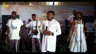 Tunde Stainless at Grandeur event center, lagos for Seun & Tunde wedding