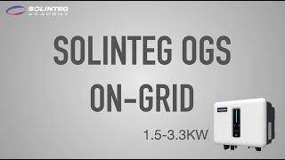 Solinteg Single-phase On-grid inverter: OGS 1.5-3.3K Series