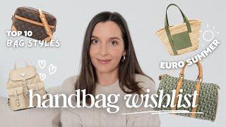 10 VINTAGE DESIGNER BAGS FOR 2024  | Let's run through my favourites and YOURS! 