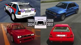 Lancia Delta HF integrale Evoluzione Video Game Evolution (1995-2024)