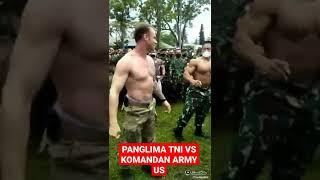 Pertunjukan segit Panglima TNI VS KOMANDAN ARMY US