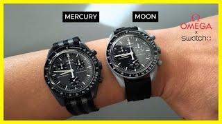 MERCURY vs MOON, Omega Swatch Moonswatch comparison review