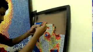 Shraddha (Aiyyoshraddha) - Instagram Video creator | Rubiks cube mosaic artwork | prithvimosaics