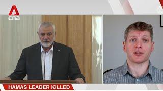 Hamas leader's death might be key to moving forward with ceasefire in Gaza war, says expert