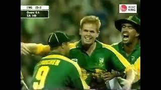 Shaun Pollock demolished England Top Order| Picked up 5 Wickets | Standard Bank Series Final 1999-00