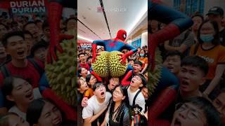 BS222 Spidey Durian Madness!  Crowd Shocked by Epic Spiky Booty Stunt – Hilarious! 