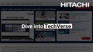 Welcome to TechVerse: Discover Digital Frontiers for a Connected Tomorrow - Hitachi