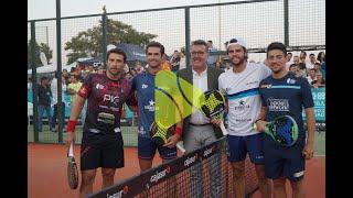 Vamos Pádel. Final entre Martín Di Nenno y Javi Garrido contra Gonzalo Rubio y Lucas Campagnolo