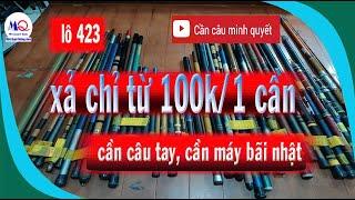 Lô 423 xã cần câu Nhật bãi chỉ từ 100k