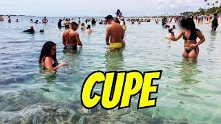 PRAIA DO CUPE HOJE 01 DE DEZEMBRO DOIS ACESSOS PÚBLICOS….