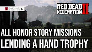 Lending a Hand Trophy (All Optional Honor Story Missions) - Red Dead Redemption 2