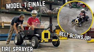 Model T Parade Kart Gets LINE LOCK | World’s First Burnout Go Kart!