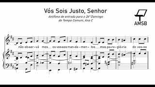 Vós sois justo, Senhor | AMSB