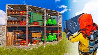 RUST - BIG BUNKER BASE ( SOLO / DUO BASE DESIGN )