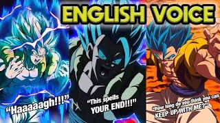 GLOBAL! PHY LR GOGETA BLUE ENGLISH SUPER ATTACKS & ACTIVE SKILLS! Dragon Ball Z Dokkan Battle