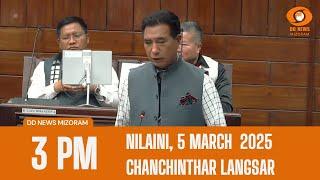 DD News Mizoram - Chanchinthar Langsar | 5 March 2025 2025 | 3 PM