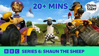 SERIES 6 Shaun The Sheep | 20+ Mins Compilation! | BBC Cartoons