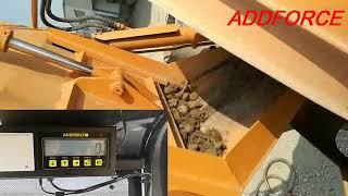 Self Loading Concrete Mixer ADDFORCE LT3500 Weighing System