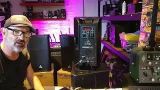 Behringer DR110DSP powered speakers a quick look at Northern Beaches PA Hire