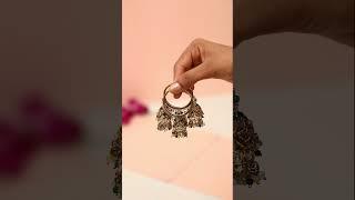 Silver Jhumka Earring Collection | Stylika Fashion Accessories Ahmedabad, #stylika