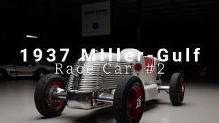 1937 Miller-Gulf Race Car #002 | Start and Driving video - Auburn Auction Selling August 31, 2024