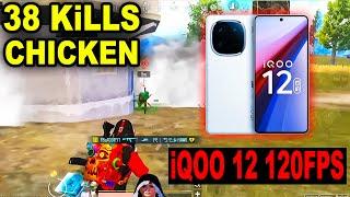 38 KILL DOMINATION || BGMI NEW UPDATE || IQOO 12 120FPS GAMEPLAY || IQOO 13 PRO