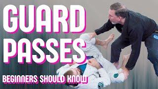 First 2 GUARD PASSES White Belts Should Know