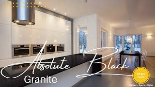 Nine Beautiful Ways You Can Use Absolute Black Granite to Decorate Your Home