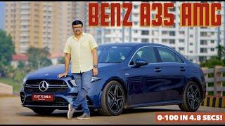 0-100 in 4.8 Sec | 2L Turbo Petrol Engine | 306 Bhp | Mercedes Benz A35 AMG | ബെൻസ് എ 35 എ എം ജി