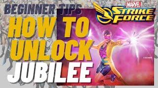 How to Unlock JUBILEE in Marvel Strike Force | MSF Beginner Tips