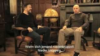 Learn English with Ricky Gervais [German subtitles]