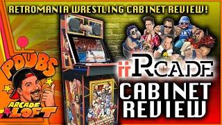 iiRcade RetroMania Wrestling Arcade Cabinet Review!  Does It Win The Gold?