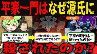 平家一族の栄光と衰退!!!歴史に隠された真実とは・・・・【ずんだもん歴史解説】