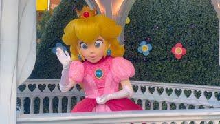 Meeting Princess Peach #10! for 9+ Minutes (4K Meet & Greet at Super Nintendo World)