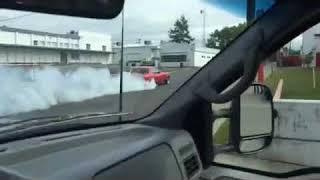 67 Mustang smoke show