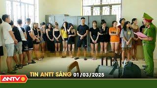 Tin tức an ninh trật tự nóng, thời sự Việt Nam mới nhất 24h sáng ngày 1/3 | ANTV