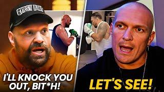 Tyson Fury vs Oleksander Usyk HEATED Instagram Live Confrontation!