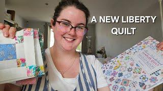 Alice's Wonderland Sampler Quilt, Starting a Liberty Quilt