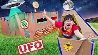 Hà Sam Khám Phá Hầm Trú Ẩn Carton Bí Ẩn Của UFO Người Ngoài Hành Tinh
