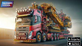 Truckers of Europe 3 Manual Gearbox ️ Mining Truck Chasis Airolo to Tremola️ Volvo FH16 truck